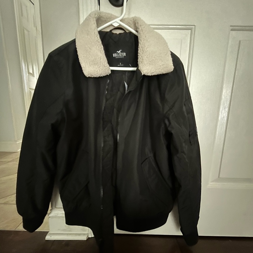 Mens Hollister Bomber Jacket